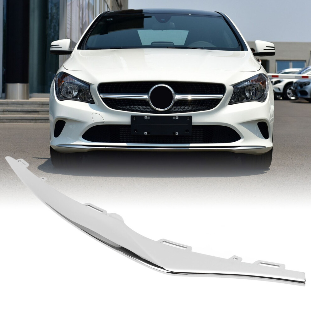 Front Bumper Trim Abs Chrome For Cla-Class C117 2016-19 4631326008805