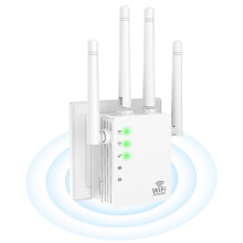 DuBnd WiFi Extender with Fster Speed fr Cverge t 12880 sq. ft nd Ethernet rt Supprt