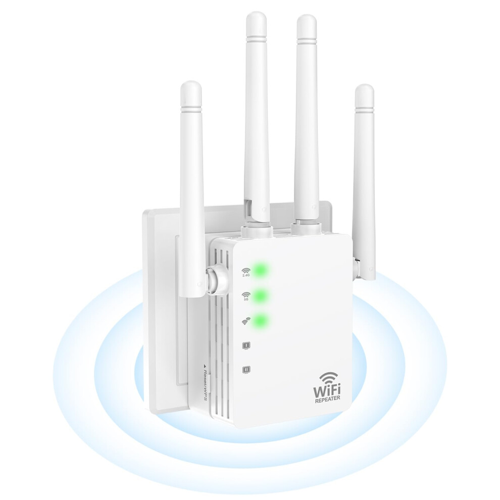 Dubnd Wifi Extender With Fster Speed Fr Cverge T 12880 Sq. Ft Nd Ethernet Rt Supprt 798135971622