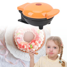 Mini Cake Maker 350W Non-Stick Double Heating Home Use