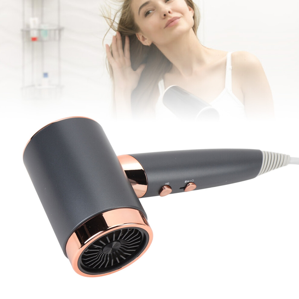 Grey 1400W Negative Ion Hair Dryer With Sensor Control