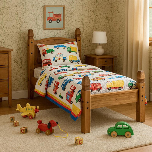 Birlea Corona Mexican Solid Pine Low Foot End 90cm Bedstead 3'0" Single bed Frame