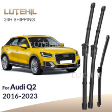For Audi Q2 2016-2023 2017 2018 2019 2020 2021 2022 Wiper Front & Rear Wiper Blades Windshield Windscreen Brushes 24" 19" 13"