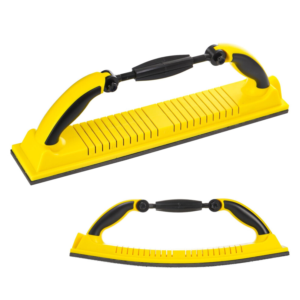 Sanding File Block Adjustable Radius Flex Longboard For Automotive Woodworking 943784892150