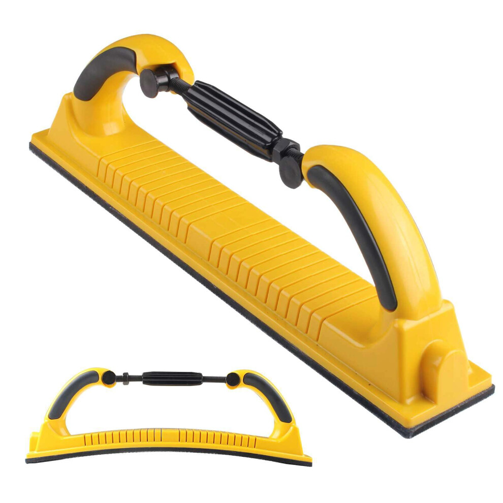Longboard Hand Sanding File Block Adjustable Radius Flex Multifunction Manual For Auto Body Back Groove 943784892174