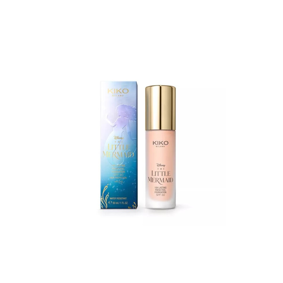 Kiko Milano The Little Mermaid 10H Lasting Foundation 04 Almond