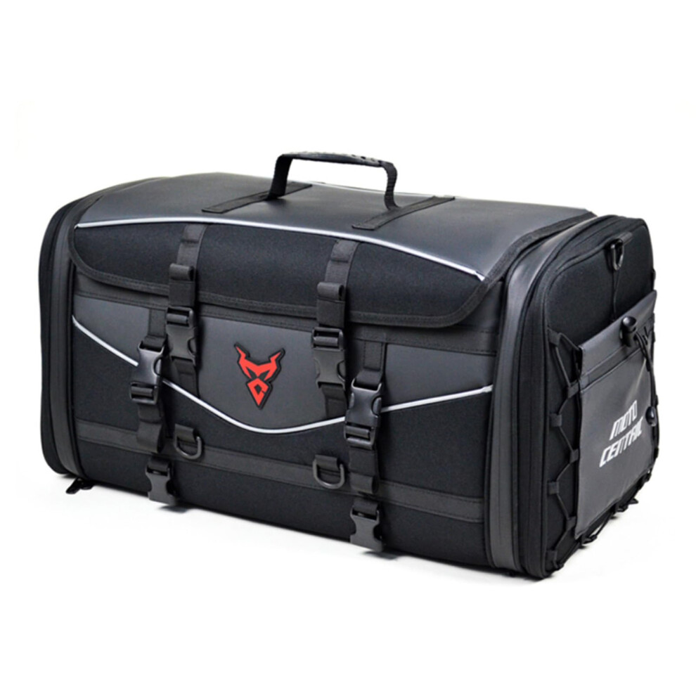 Expandable Motorcycle Tail Bag For Motorcycle Luggage Storage Size L 943784895526