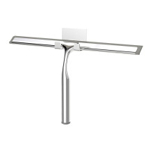 Stainless Steel Shower Squeegee for Shower Glass with 12-Inch Wide Blade