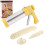 Cookie Press Gun Kit for Baking and Decorating in Yellow 1