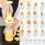 Cookie Press Gun Kit for Baking and Decorating in Yellow 3
