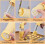 Cookie Press Gun Kit for Baking and Decorating in Yellow 4