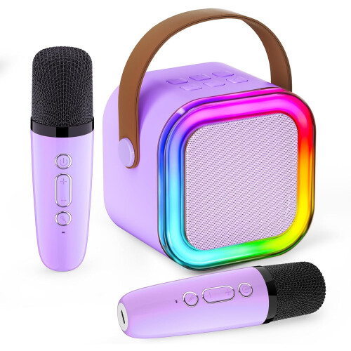 Mini Karaoke Machine for Easter Basket Birthday Gifts