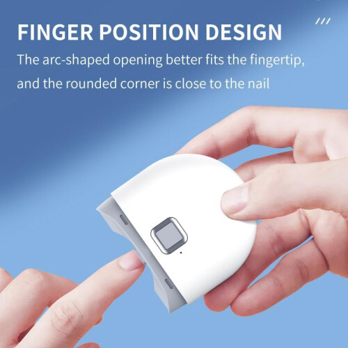 Automatic Electric Safety Nail Clipper for Seniors with Easy Grip Design Ref：dMp 2
