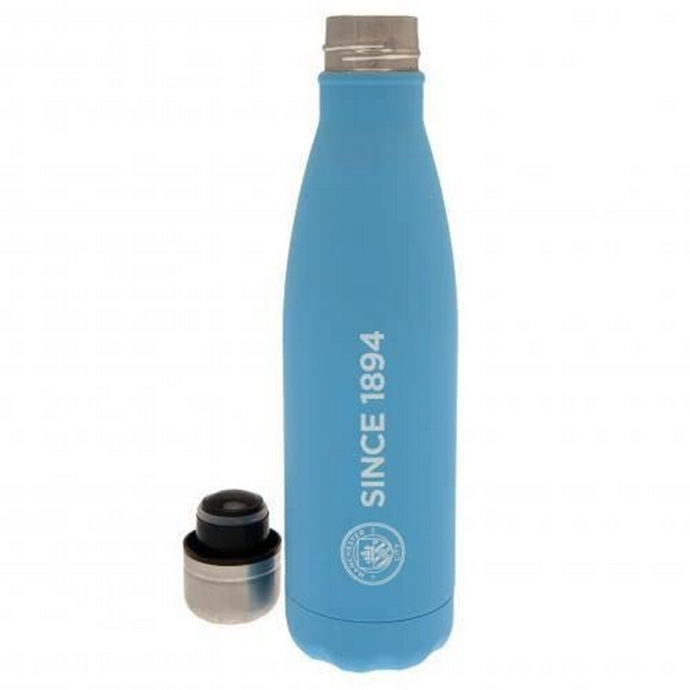 Manchester City Fc Team Merchandise 500Ml Insulated Water Bottle