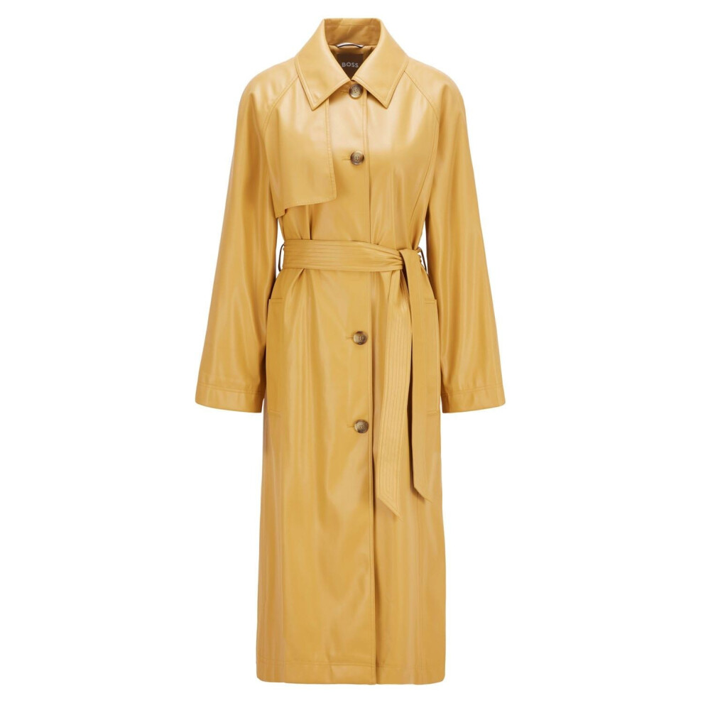 Boss Womens/Ladies Cadomi Vegan Leather Trench Coat