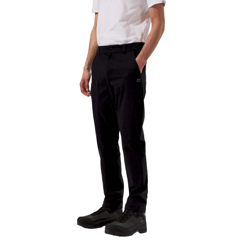 (32S, Black) Berghaus Mens Straight Everyday Trousers