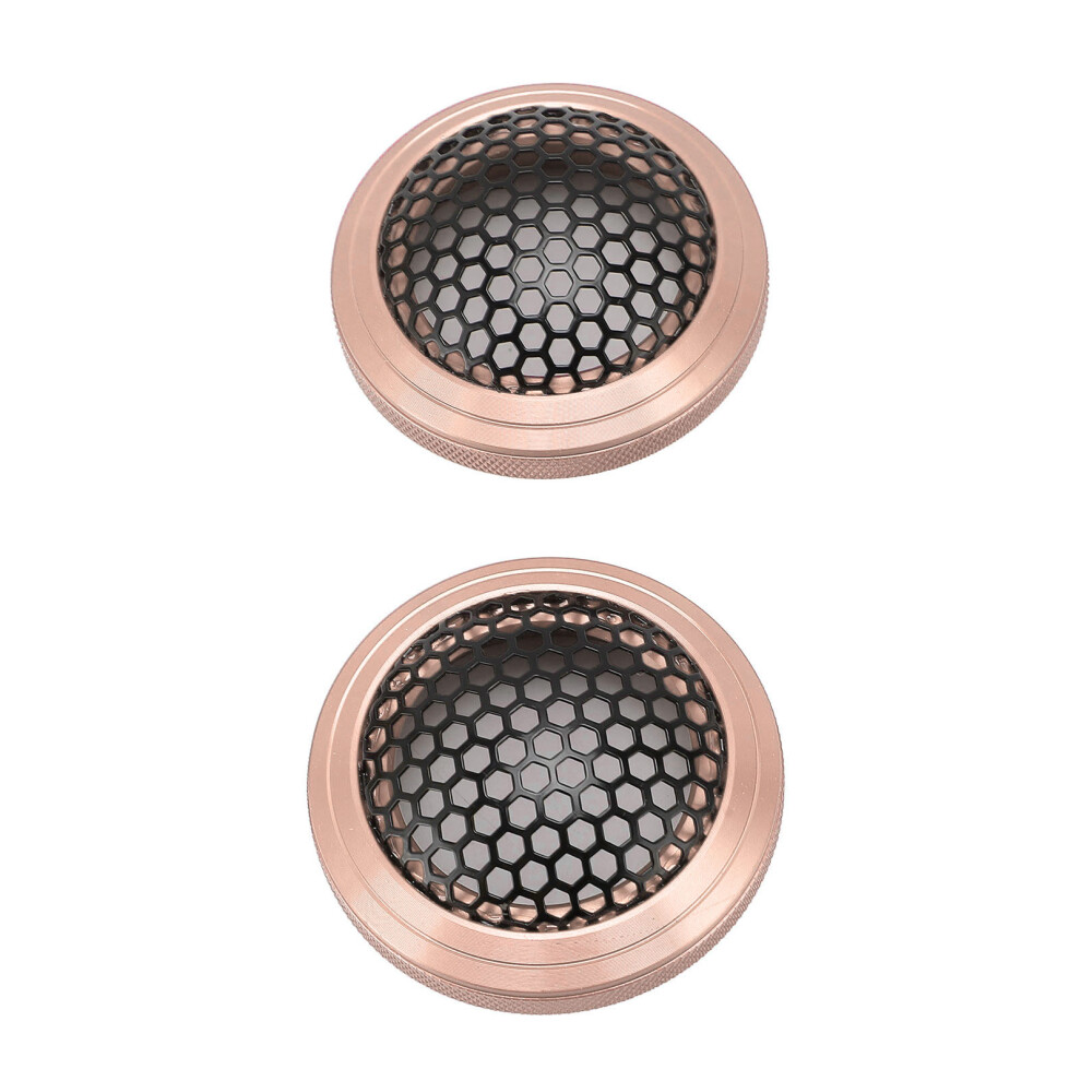 2Pcs 54Mm Rose Speaker Mesh Grill Protector Gold 5031326040369