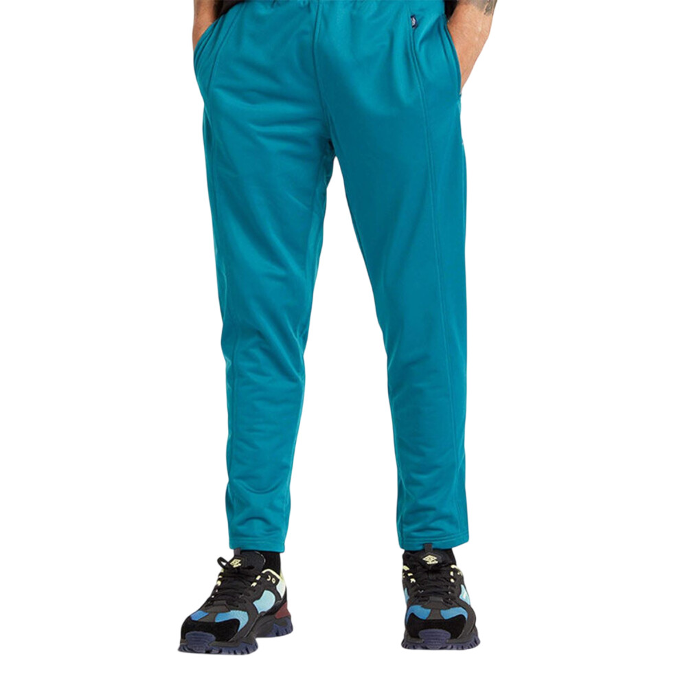(S, Blue/White) Umbro Mens Royale Tapered Leg Jogging Bottoms-image-OPC-PHY5G5Z-NEW