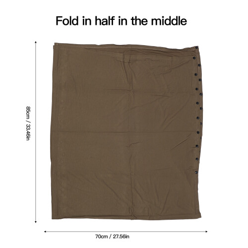 Cotton Nursing Cover 73x170cm Adjustable Wrap Army Green 1