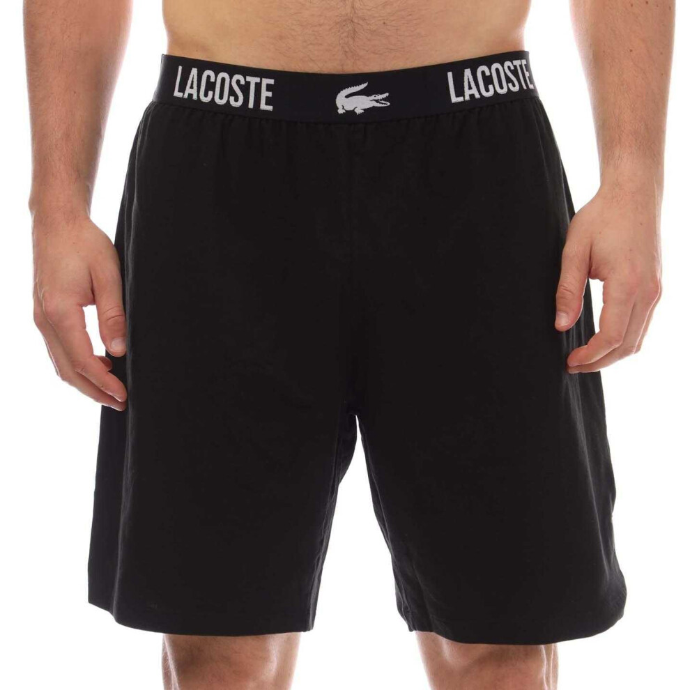 Lacoste Mens Cotton Soft Pyjama Shorts