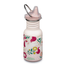(leaping unicorns) Klean Kanteen Kids Sippy bottle 355ml - narrow design BPA free stainless steel