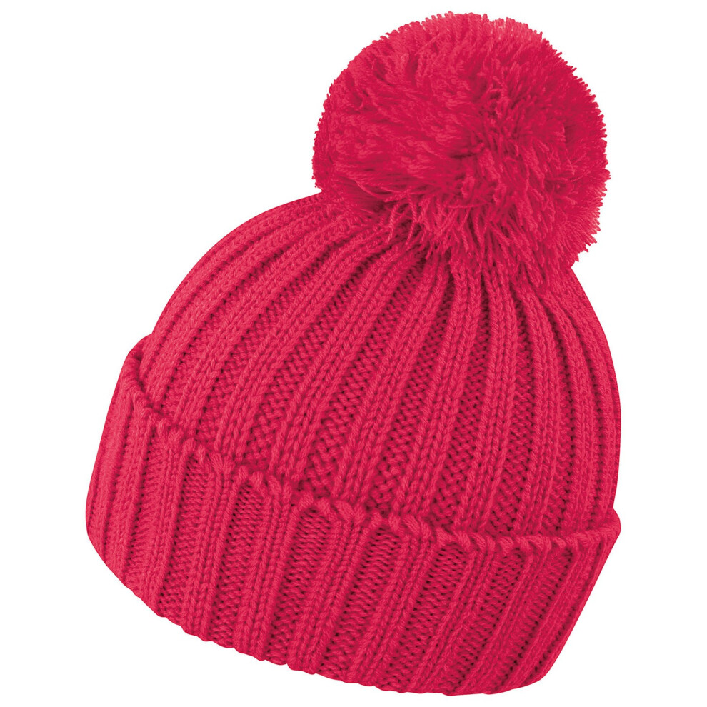 (One Size, Raspberry) Result Winter Essentials HDi Quest Knitted Beanie