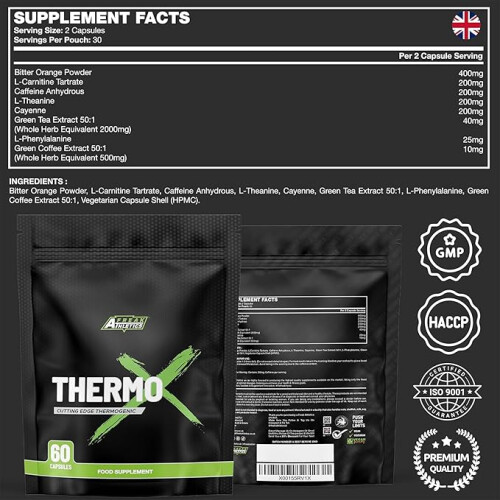 Thermo X Weight Management Supplement 60 Capsules 1