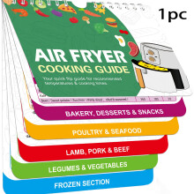 (Color, 1pc) Ultimate Air Fryer Companion: Includes a Schedule, Cookbook, Magnets, and Pressure Cooker Guide Manual for Kitchen Conversion