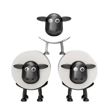 (3 Pack Cute Sheep) 3-Pack Cute Sheep Toilet Paper Holder, Perfect Home Decor, Ideal Gift for New Year, Christmas or Halloween