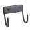 Matte Black Iron Wall-Mounted Ironing Board Hook Holder 13
