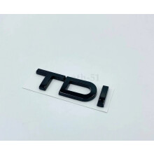 Gloss Black TDI Badge for A3 A4 A5 A6 Q3 Q5 Q7 Quattro TT Hot