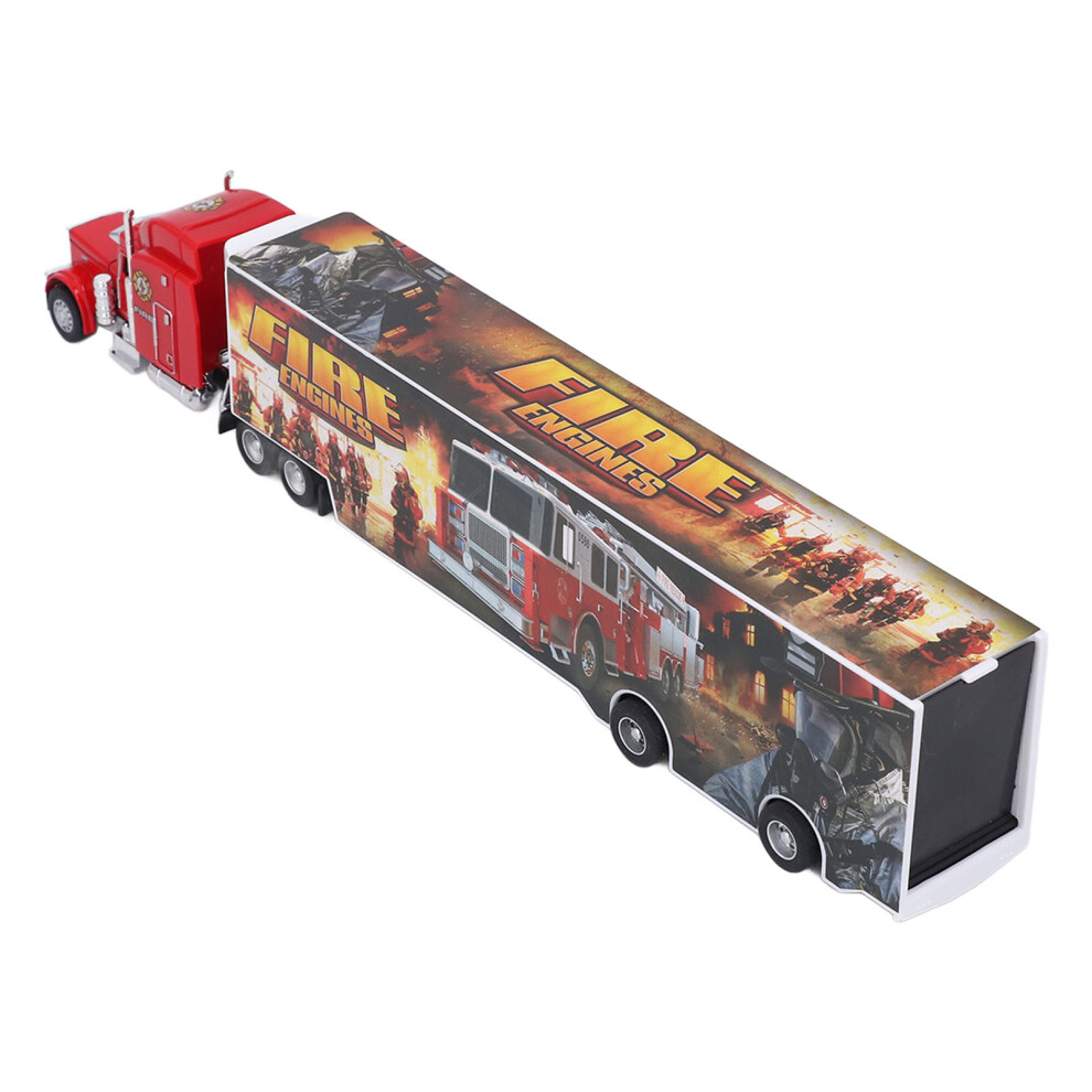 Transport Carrier Truck with 3 Alloy Cars Toy 35.5x3.6cm-image-OPC-PHY6CJD-NEW