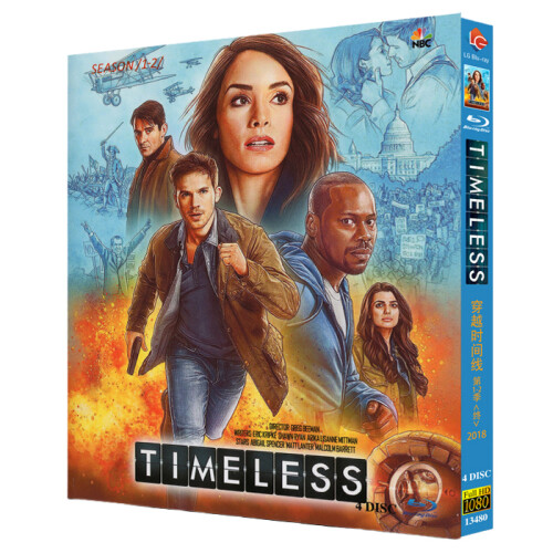 Timeless Season 1-2 Blu-ray 1080P BD