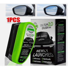 (SKUcarshua2pcs, SKUcarshua2pcs) 2pcs Car Glass Oil Film Cleaner Kit 150ml Brush