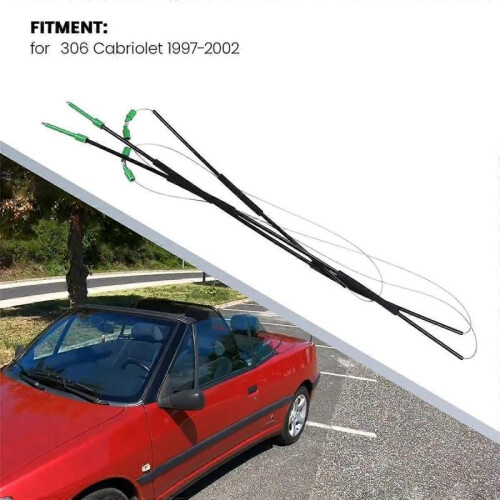 For 306 Cabriolet 1997-2002 Car Window Regulator Repair Kit Front Left/Right Side 1