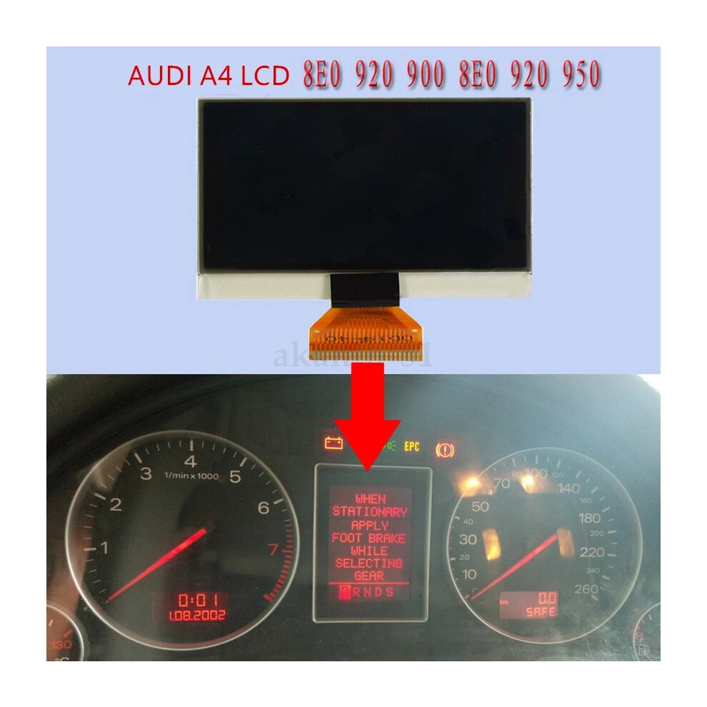 Audi A4 S4 B6 B7 Vdo Display Instrument Dash Cluster Glass Lcd Pixels 2002-2008 Hot 6963793978700