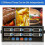 Commercial 8 Channels Digital Kitchen Timer, Stainless Steel Calculagraph Timer with Alarm , Clock 4