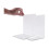 10 PCS Transparent Acrylic Bookends L-Shaped Bookshelf Baffle Bracket Book Rack 4