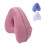 (Pink) Leg Pillow | Ergonomic Side Sleeping Pillows | Memory Foam Knee Pillow With Strap For Side Sleeper 1