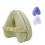 (Yellow) Leg Pillow | Ergonomic Side Sleeping Pillows | Memory Foam Knee Pillow With Strap For Side Sleeper 1