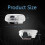 2 pcs for welcome lights old S-class W221 Vito Sprinter CLS-class E-class coupe V-class projection door lights 5