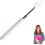 (White) Telescopic Teachers Pointer, Mini Hand Pointers Finger Pointer Stick, Retractable Teacher Pointer, Presentation Tool 1