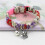Pet Dog Cat Floral Elastic Adjustable Collar with Bell,Crown,Fish 2