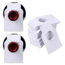 (White) 500 PCS Wine Bottle Tags Kraft, Paper Wine Cellar Labels, Wine Bottle Hanging Tags, Reusable Bottle Neck Gift Tags for Champagn