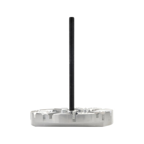 Clutch Holding Fixture Tool 16x16x2.7cm Silver Black 2