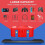 Cute Switch Carry Case for Nintendo Switch/Lite/OLED, Portable Soft Shell Waterproof Protective Storage Travel Carrying Case , Blue & Red 4