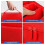 Cute Switch Carry Case for Nintendo Switch/Lite/OLED, Portable Soft Shell Waterproof Protective Storage Travel Carrying Case , Blue & Red 5