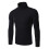 (XL,Dark Grey)Mens Knitwear Roll Turtle Neck Pullover Jumper Tops Sweater Blouse 2