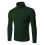 (2XL,Dark Green)Mens Knitwear Roll Turtle Neck Pullover Jumper Tops Sweater Blouse 2