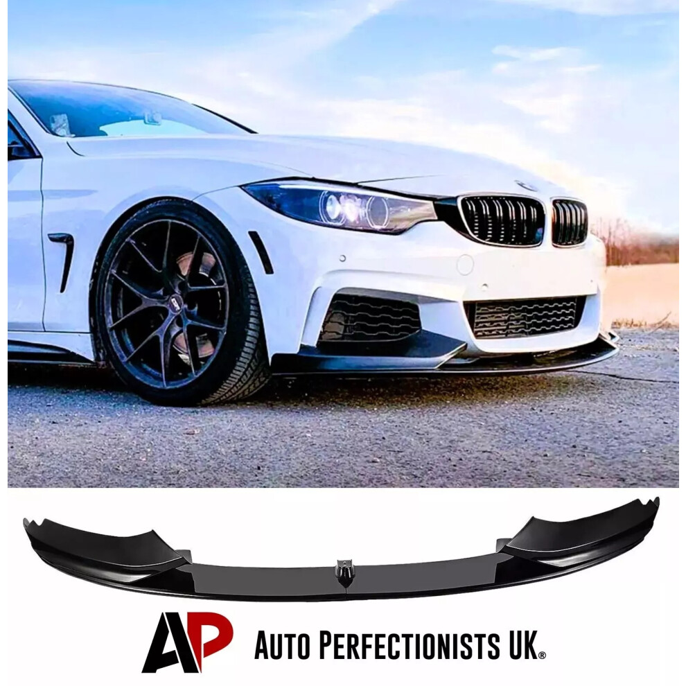 For Bmw 4 Series F32 F33 F36 Front Splitter Spoiler Lip M Sport 2013-20 5061072661587